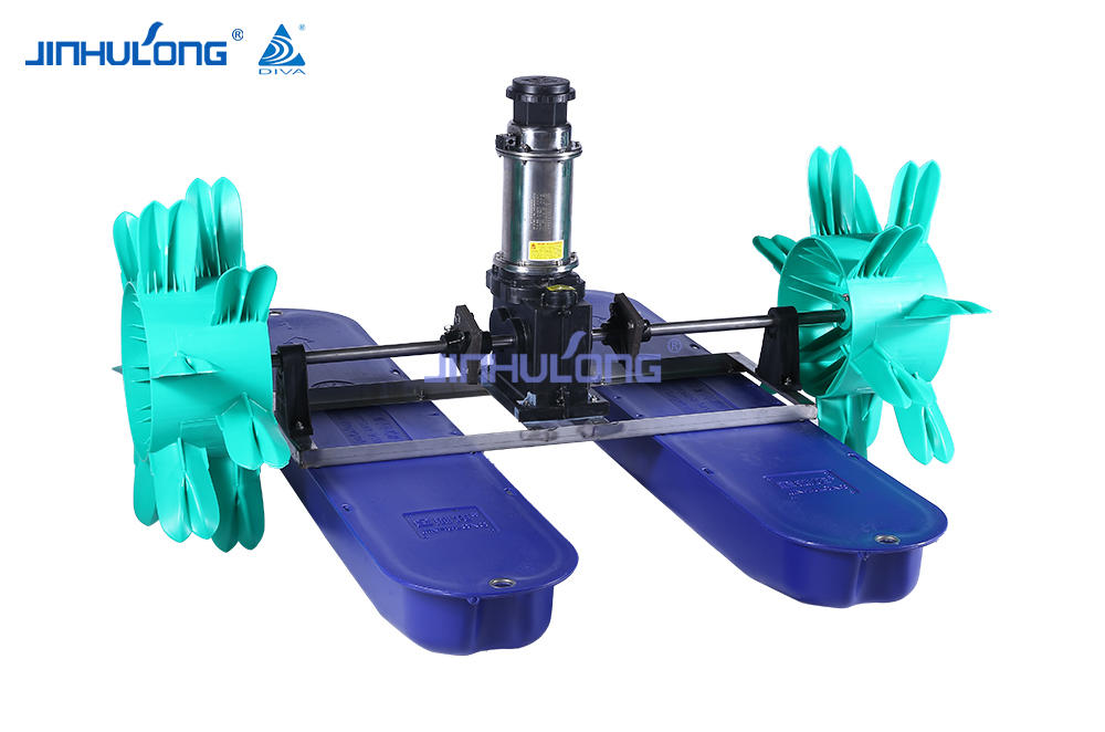 High Effciency Water Cooling Two-Impeller Paddle Wheel Aerator