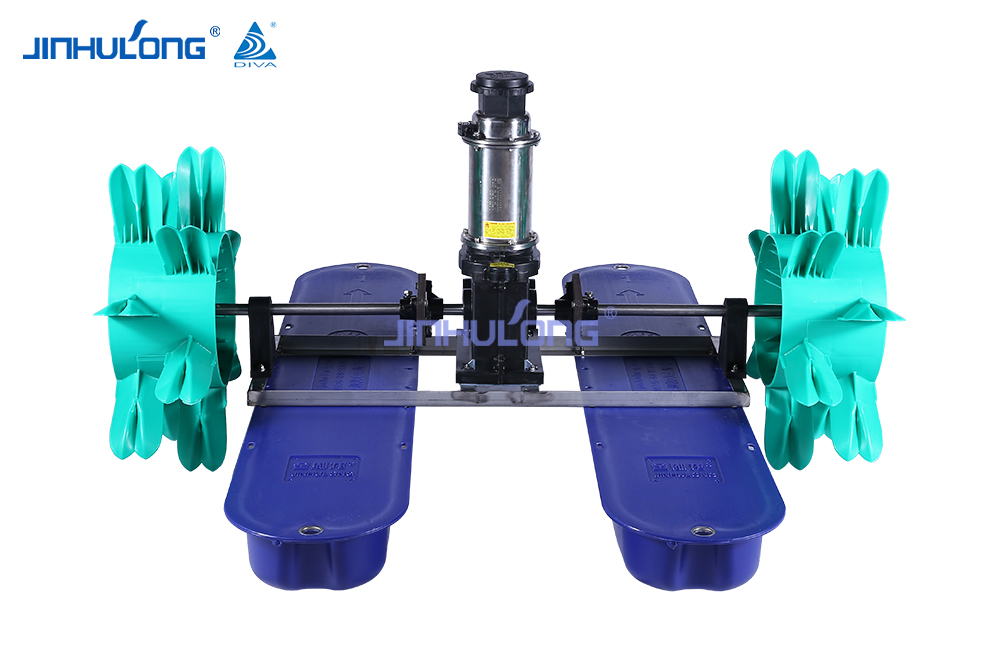 High Effciency Water Cooling Two-Impeller Paddle Wheel Aerator