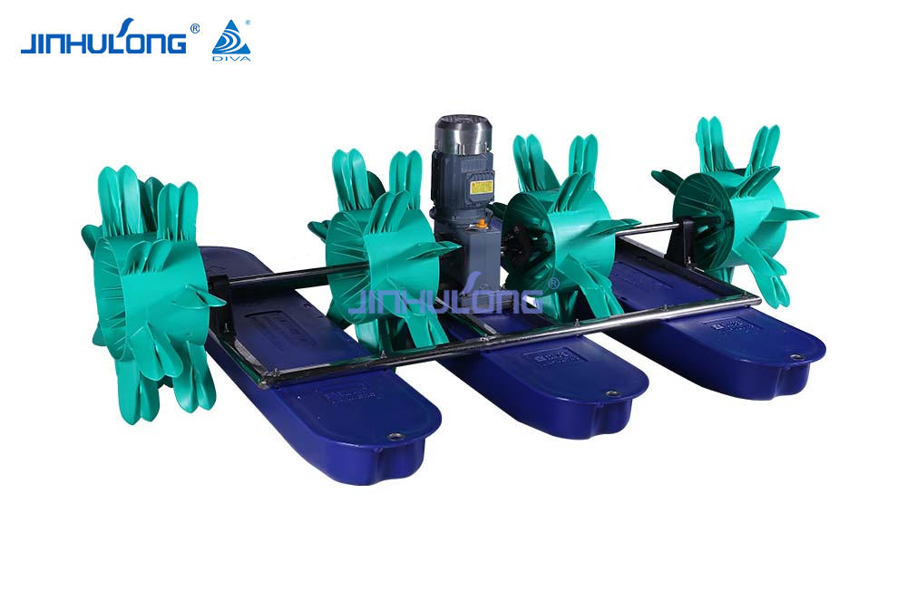 High Effciency Water Cooling Four-Impeller Paddle Wheel Aerator