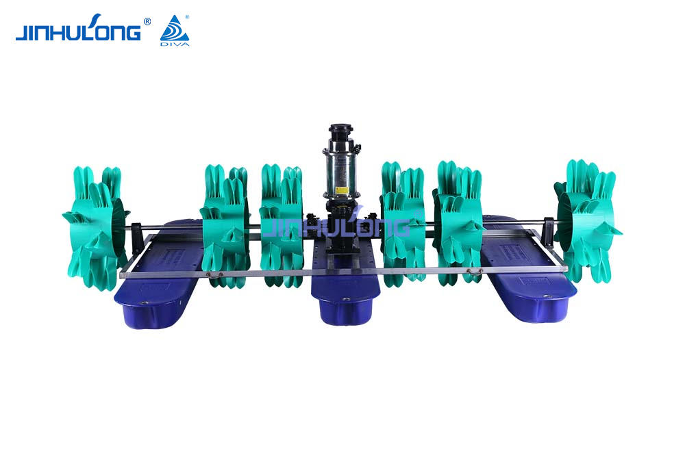 High Effciency Water Cooling Six-Impeller Paddle Wheel Aerator