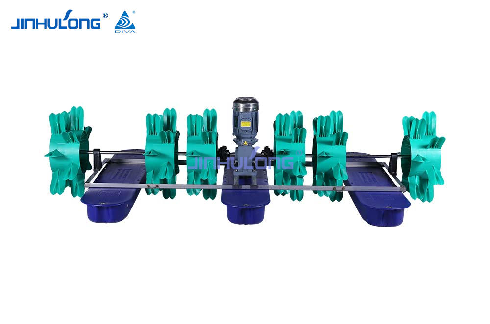 High Effciency Water Cooling Six-Impeller Paddle Wheel Aerator