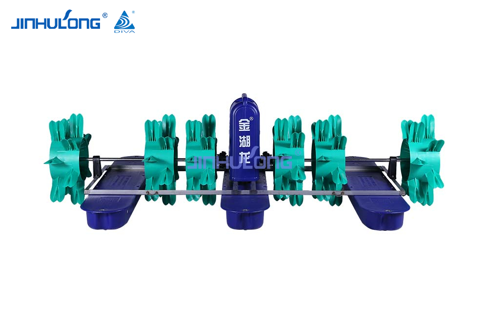 High Effciency Water Cooling Six-Impeller Paddle Wheel Aerator